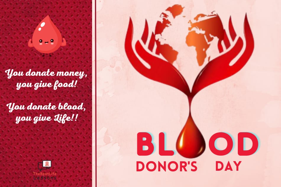 World Blood Donor Day 2023 | Theme And Significance Of The Day