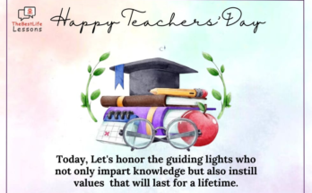 Teacher’s day celeberated on 5th September every year