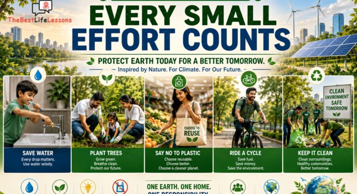 EVERY SMALL EFFORT COUNTS World Environment Day 2026